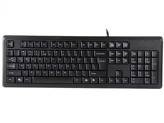 Изображение A4Tech KR-92 keyboard Universal USB QWERTY English Black