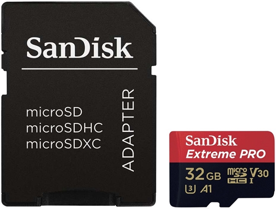 Picture of SanDisk A1 Extreme Pro microSDHC 32GB