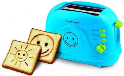 Picture of Esperanza EKT003B Toaster 750 W Blue
