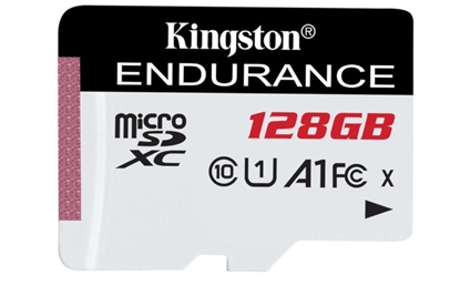 Attēls no Kingston Technology High Endurance 128 GB MicroSD UHS-I Class 10