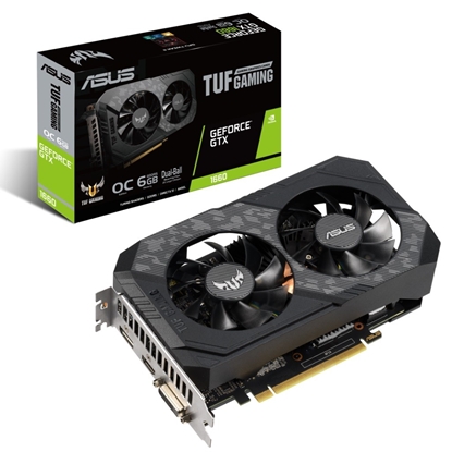 Attēls no ASUS TUF-GTX1660-O6G-GAMING NVIDIA GeForce GTX 1660 6 GB GDDR5