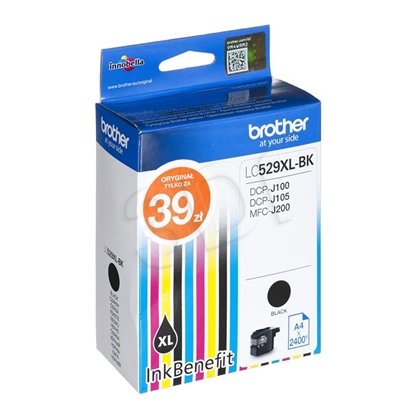 Attēls no Brother LC529XL-BK ink cartridge Original Extra (Super) High Yield Black