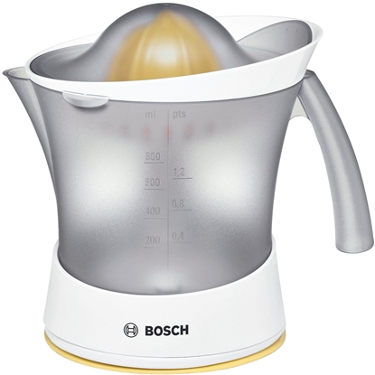 Pilt Bosch MCP3500 electric citrus press 0.8 L 25 W White, Yellow