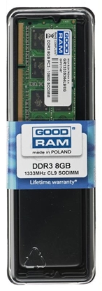 Attēls no Goodram 8GB DDR3 SO-DIMM memory module 1333 MHz