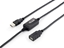 Изображение Equip USB 2.0 Type A Active Extension Cable Male to Female, 10m