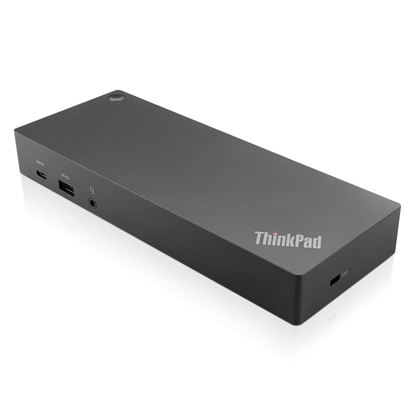 Attēls no Lenovo ThinkPad Hybrid USB-C with USB-A Dock Wired USB 3.2 Gen 2 (3.1 Gen 2) Type-C Black
