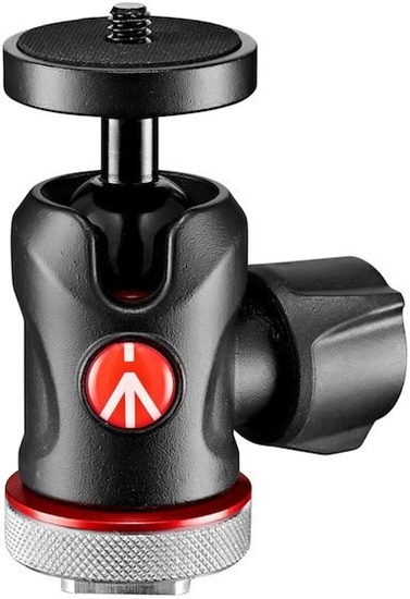 Picture of Manfrotto ball head MH492LCD-BH Micro + Cold Shoe