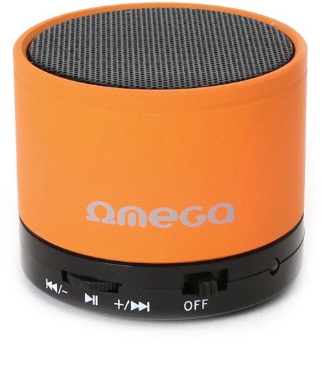 Изображение Omega Bluetooth speaker V3.0 Alu 3in1 OG47O, orange (42645)