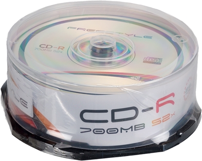 Attēls no Omega Freestyle CD-R 700MB 52x 25pcs spindle