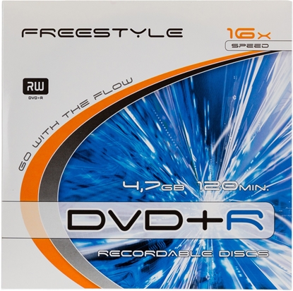 Attēls no Omega Freestyle DVD+R 4.7GB 16x safepack