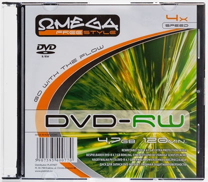 Picture of Omega Freestyle DVD-RW 4.7GB 4x slim