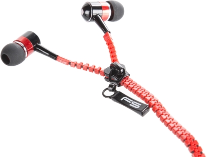 Attēls no Omega Freestyle zip headset FH2111, red