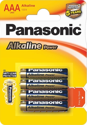 Изображение Panasonic Alkaline Power battery LR03APB/4B