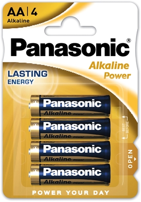 Attēls no Panasonic Alkaline Power battery LR6APB/4B