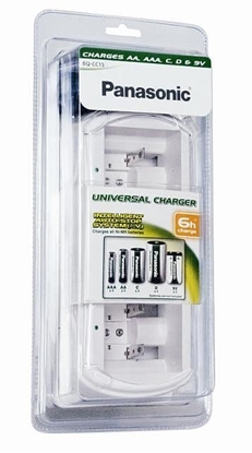 Attēls no Panasonic battery charger BQ-CC15 universal
