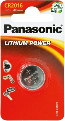 Attēls no Panasonic battery CR2016/1B