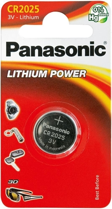Attēls no Panasonic battery CR2025/1B