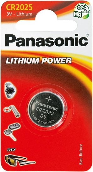 Изображение Panasonic battery CR2025/1B