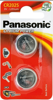 Изображение Panasonic battery CR2025/2B
