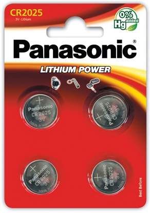 Picture of Panasonic battery CR2025/4B