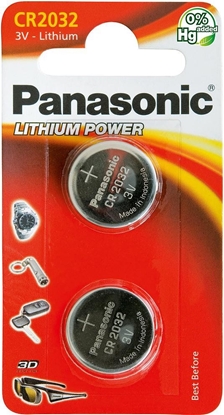 Attēls no Panasonic battery CR2032/2B