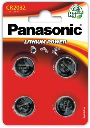 Picture of Panasonic battery CR2032/4B