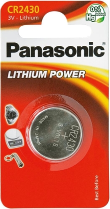 Attēls no Panasonic battery CR2430/1B