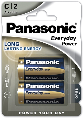 Изображение Panasonic Everyday Power battery LR14EPS/2B