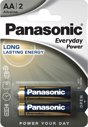 Attēls no Panasonic Everyday Power battery LR6EPS/2B