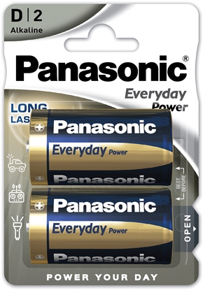Изображение Panasonic battery Everyday Power LR20EPS/2B