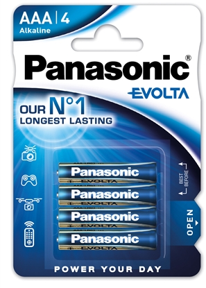 Attēls no Panasonic Evolta battery LR03EGE/4B