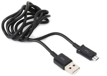 Picture of Platinet cable microUSB 1m, black
