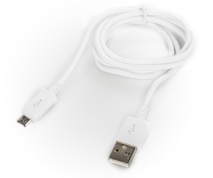 Picture of Platinet cable microUSB 1m, white