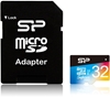 Picture of Silicon Power memory card microSDHC 32GB Superior Pro Color U3 + adapter