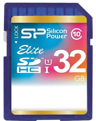 Attēls no Silicon Power memory card SDHC 32GB Elite