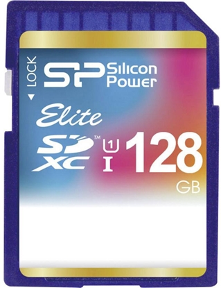 Attēls no Silicon Power memory card SDXC 128GB Elite
