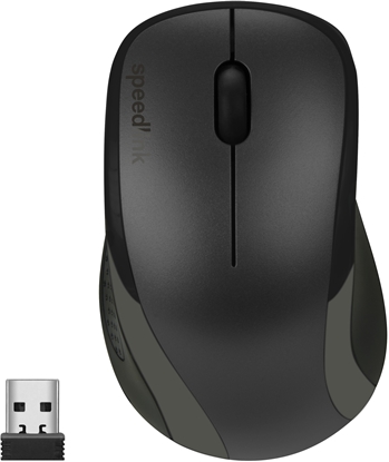 Attēls no Speedlink mouse Kappa Wireless, black (SL-630011-BK)