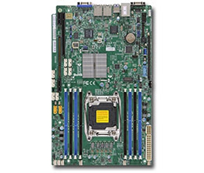 Attēls no Supermicro X10SRW-F server/workstation motherboard Intel® C612 LGA 2011 (Socket R)