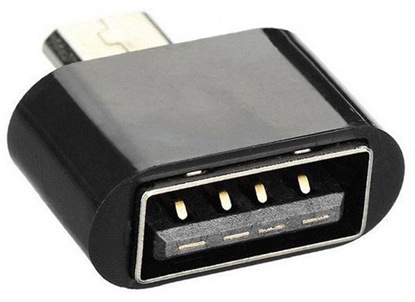 Изображение Vivanco adapter microUSB - USB-A OTG (45234)