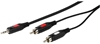 Изображение Vivanco cable 3,5mm - 2xRCA 2.5m (46031)