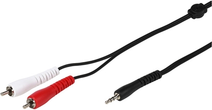 Изображение Vivanco cable 3.5mm - 2xRCA 1.5m (46702)