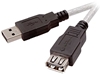 Изображение Vivanco cable USB 2.0 AM-AF 1.8m (45232)