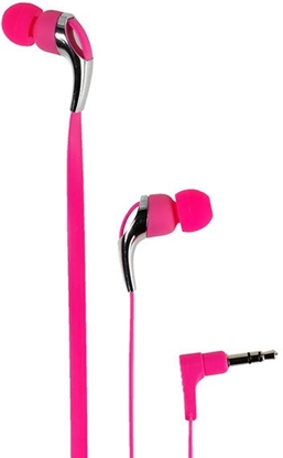 Изображение Vivanco earphones Neon Buds, pink (37306)