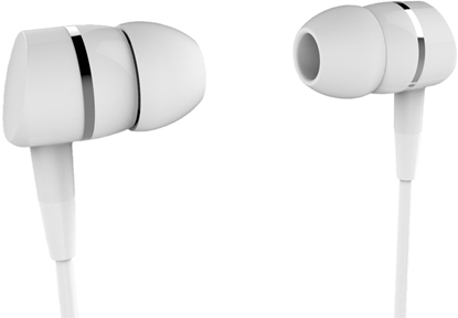 Изображение Vivanco earphones Solidsound, white (38902)