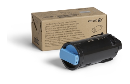 Picture of Xerox Genuine VersaLink C500 / C505 Cyan Extra High Capacity Toner Cartridge (9,000 pages) - 106R03873