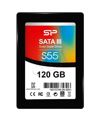 Изображение Silicon Power Slim S55 2.5" 120 GB Serial ATA III TLC