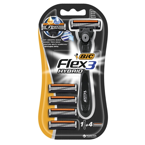 Picture of Skuveklis Bic Flex 3 Hybrid 1+4gb