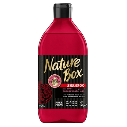 Изображение Šampūns Nature Box Pomegranate  385ml