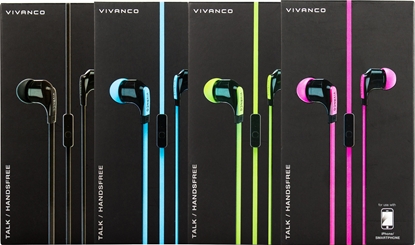 Изображение Vivanco headphones with microphone TALK 4 (35544)