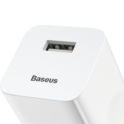 Picture of Mains Charger Baseus Charging Quick Charger USB 3.0 - white